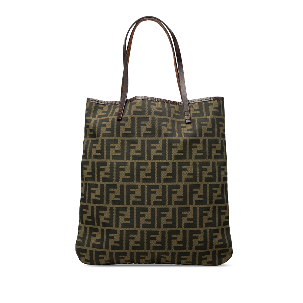 Pre-Loved Fendi Zucca Canvas Tote